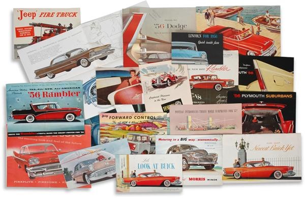 - Large Automotive Dealership Literature Lot (350+)
