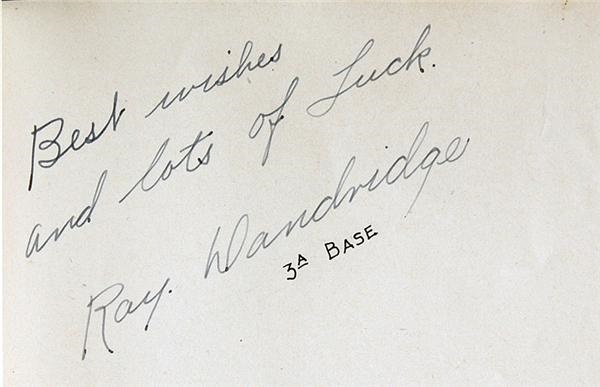 - Cuban Baseball Autograph Collection with Ray Dandridge Autograph Book (6)