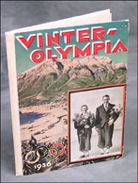 - Scarce 1936 Olympic Cigarette Card Album