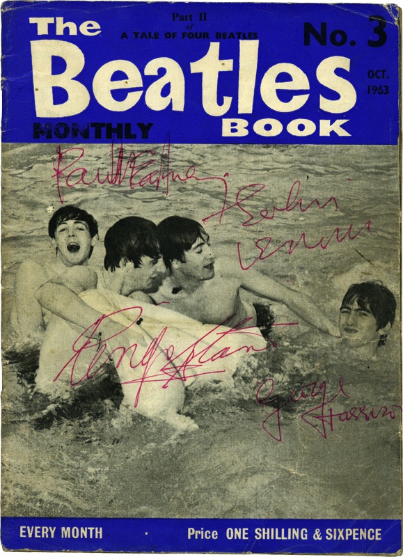 - Beatles Signed "Beatles Book Monthly"