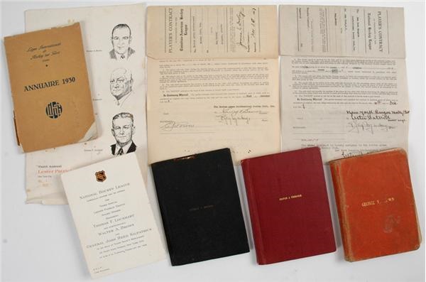 - NHL Collection With Lester Patrick Signed New York Rangers Contract