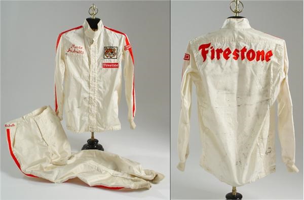 - 1970s Mario Andretti Race Worn Two Piece Suit
