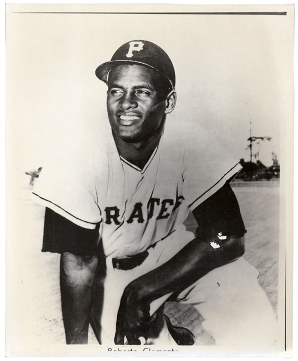 - Clemente Early Pirates Publicity Photo & Negative