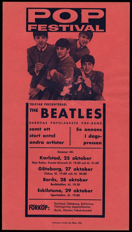 - Beatles Pop Festival Flyer