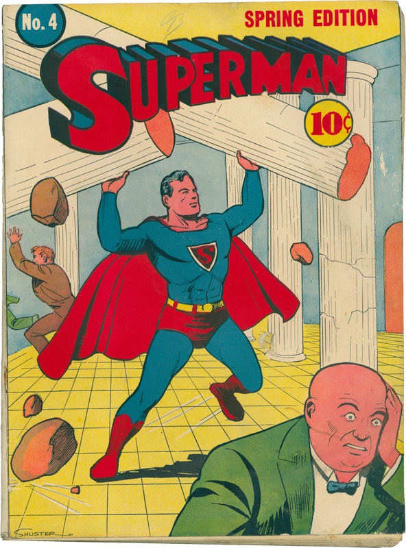 - Superman #4 Comic Book