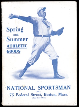 Circa 1909 Cy Young Sporting Goods Catalogue