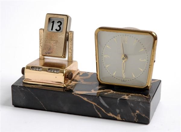 Memorabilia - Walter O'Malley's Desk Clock