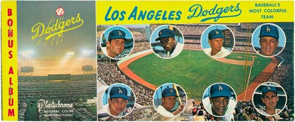 Memorabilia - 1962 Dodgers Postcard Book w/Koufax & Wills
