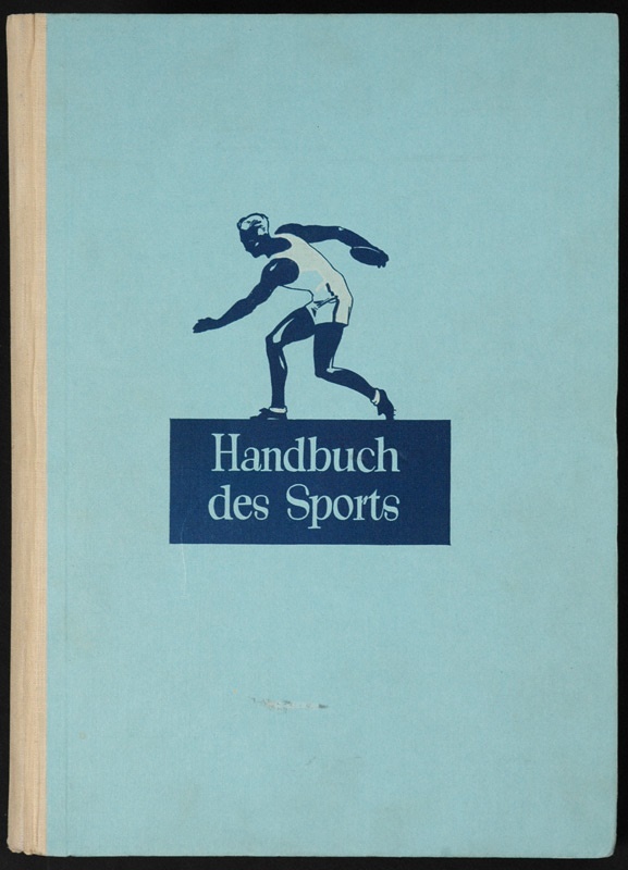 Handbuch Des Sports with Famous Sports Athletes from Sanella Margarine