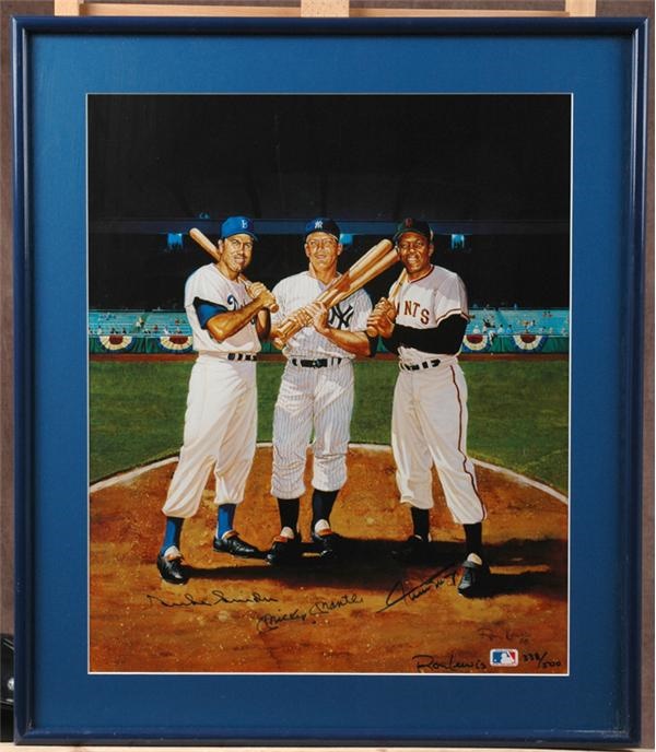 - Mickey Mantle Signed Collection (4)