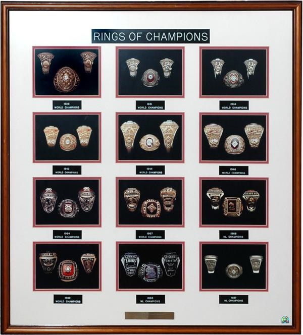 - “Rings of Champions” Display