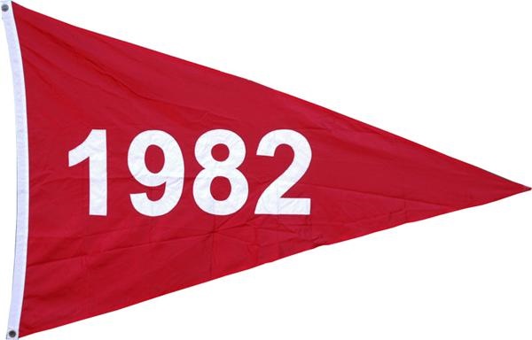 - 1982 Pennant from Upper Deck