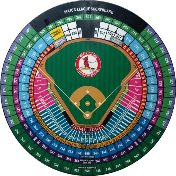 - Two Busch Stadium Seating Charts