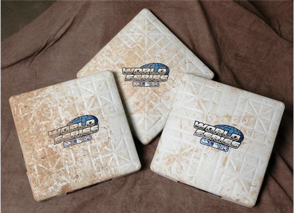 - All Three Game-Used Bases from 2004 World Series Game 3