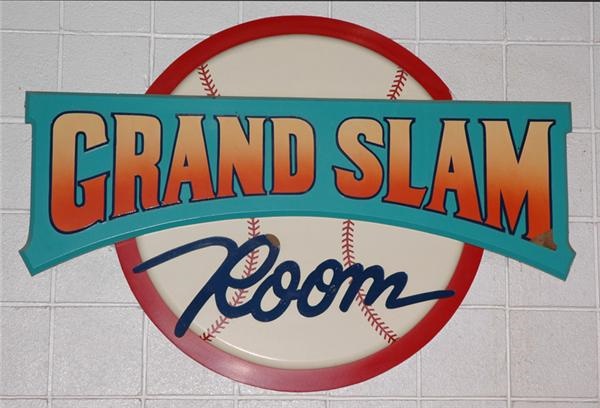 - Grand Slam Room Sign