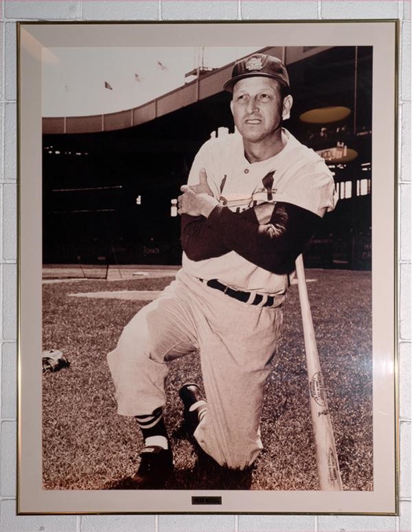 - Giant Stan Musial Photo from  Grand Slam Room