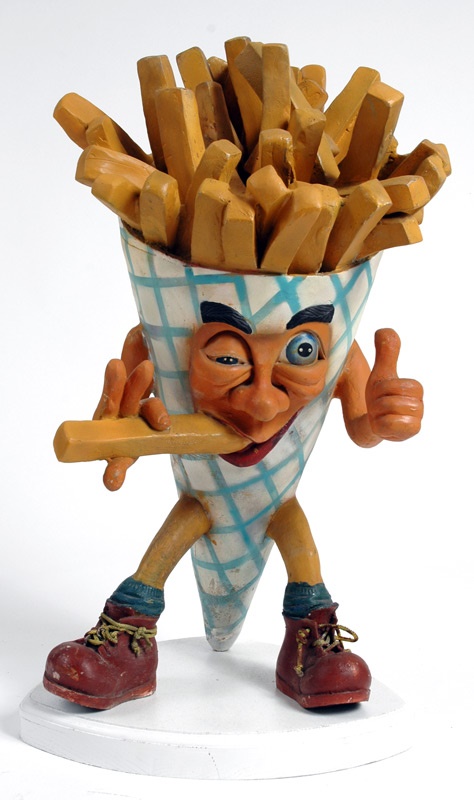 - 1950’s Fast Food French Fry Display