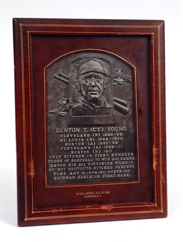 - Cy Young Hall Of Fame Presentation Plaque