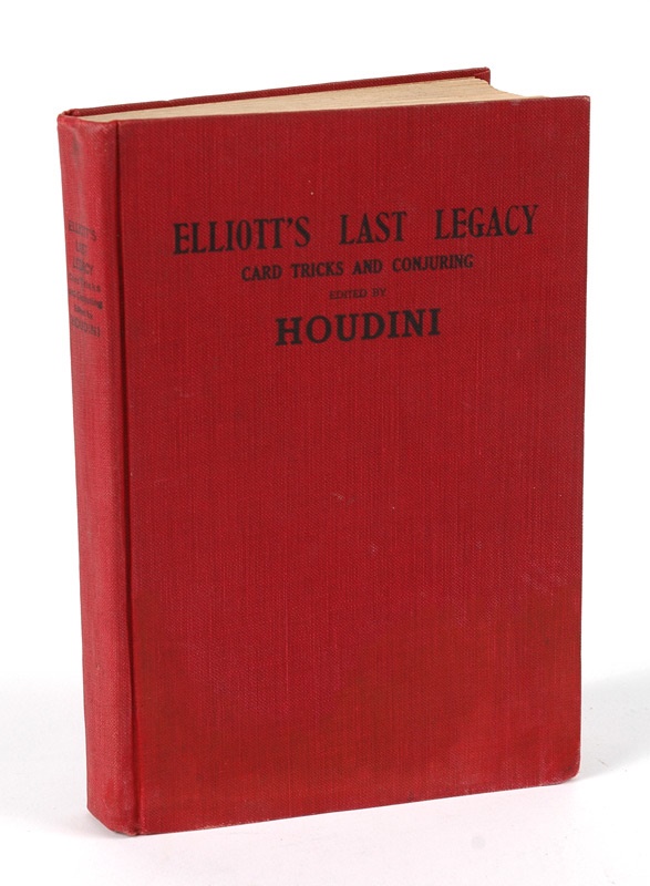 - 1923 Harry Houdini Autographed Book