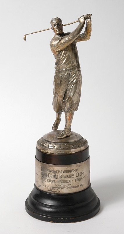 - 1932 “Bobby Jones”
 Golf Trophy