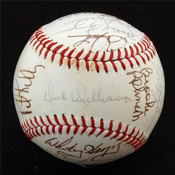 - 1973 American League All Star Team Signed Baseball