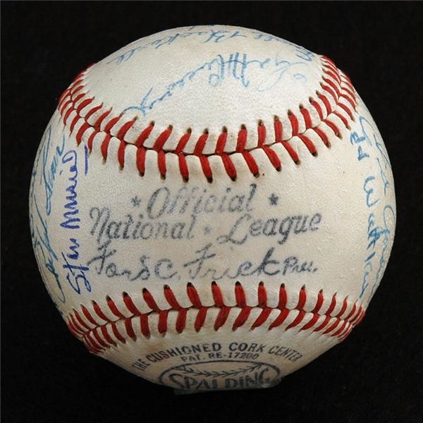 - 1948 National League All Star Team Signed Baseball