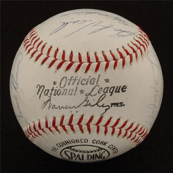 - 1965 National League All Star Team Signed Baseball
