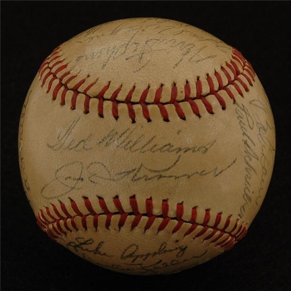 - 1946 American League All Star Team Signed Baseball