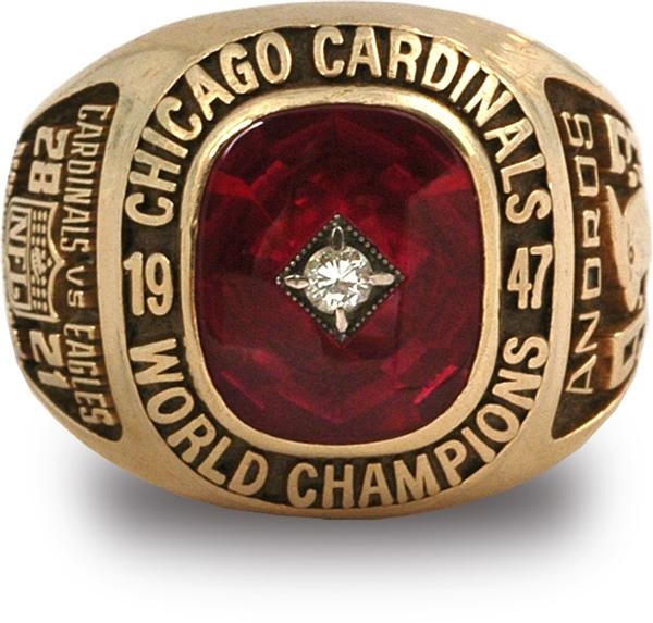 - 1947 Chicago Cardinals NFL Championship Ring