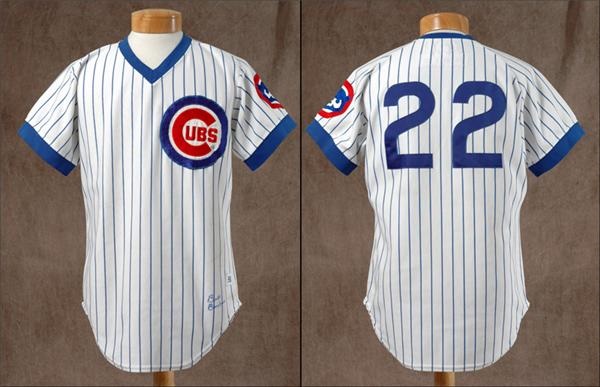 Baseball Equipment - 1983 Bill Buckner Game Worn Chicago Cubs Home Jersey