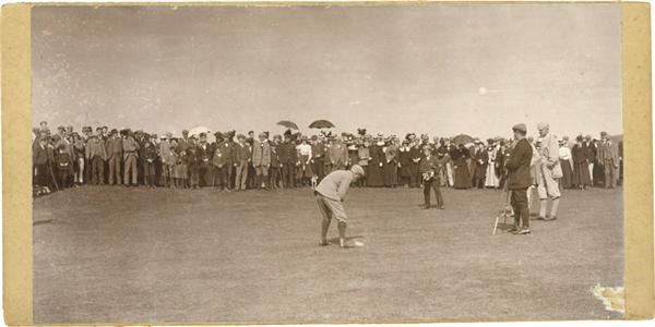 - 1901 St. Andrews Golf Photo With Tom Morris