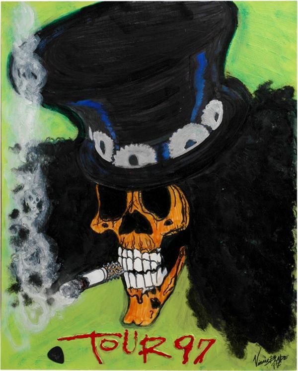 - Slash Painting 
by Charlie Sheen