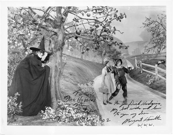 - Margaret Hamilton And Ray Bolger Signed 
Wizard Of Oz Photo