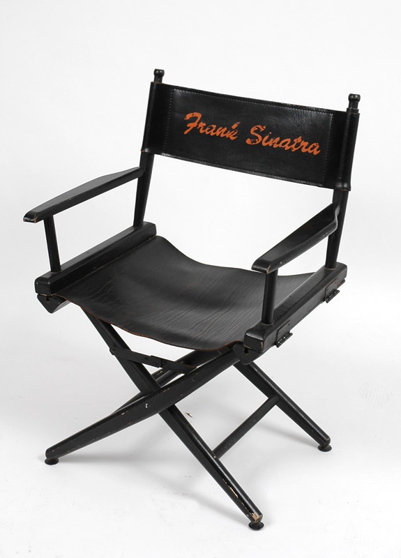 - Frank Sinatra’s Personal 500 Club Directors Chair