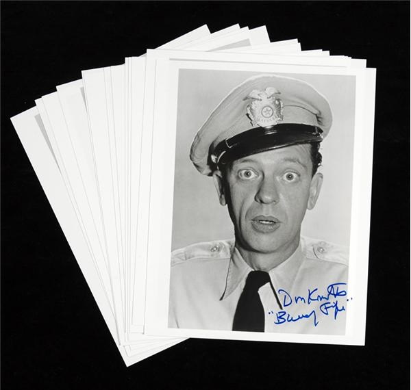 - Signed Don Knotts/Barney Fife Photos (181)