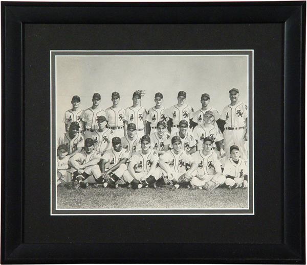 1953 Fargo-Moorhead Team Photo With Roger Maris