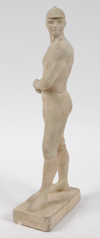 - 1887 Bela Pratt Statue (Parian) Of Amos Alonzo Stagg