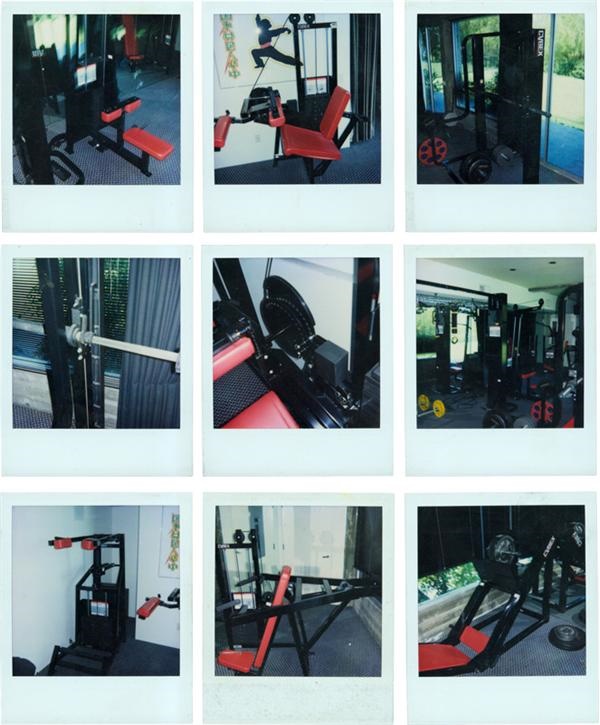 - Charlie Sheen’s Set Of Workout Equipment (4)