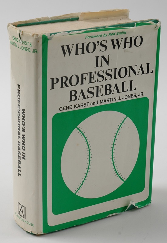 - 1973 Who’s Who In Professional Baseball Signed By Over 150 Greats, Including Mantle, Williams, DiMagio & Koufax