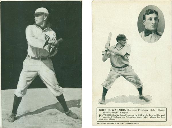 - Early Ty Cobb And Honus Wagner Postcards