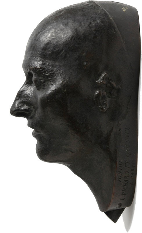 Napoleon Bronze Death Mask