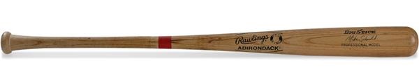 Baseball Equipment - 1986 Mike Schmidt Game Used Homerun #490 Bat