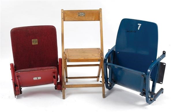 - Hockey Stadium Seat Collection Of Three