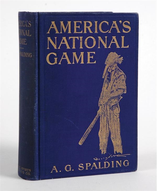 Baseball Autographs - Albert G. Spalding Signed Book