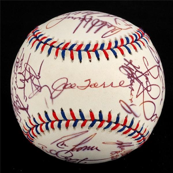 Baseball Autographs - 1999 American League All-Star Team Signed Baseball