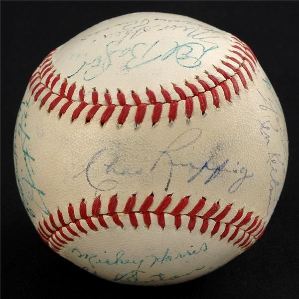 Baseball Autographs - 1941 AL All-Star Team Ball