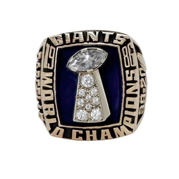 - 1986 New York Giants Super Bowl Ring