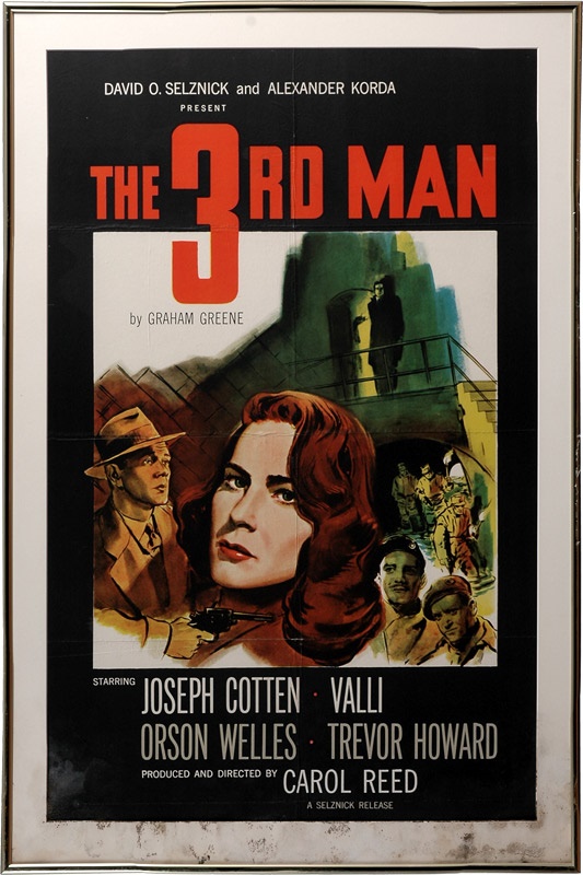 Third Man One Sheet Film Poster