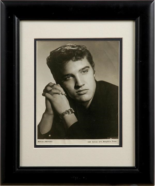 - Elvis Presley Signed Photograph