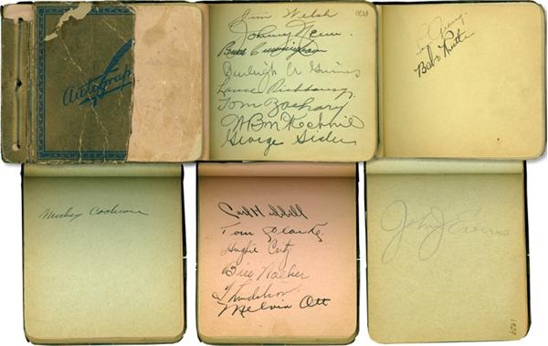 - Autograph Book With Babe Ruth and Lou Gehrig Together On One Page